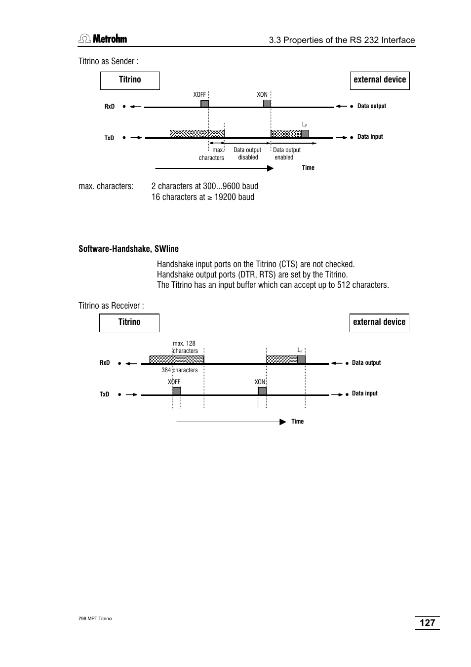 Metrohm 798 MPT Titrino User Manual | Page 131 / 184