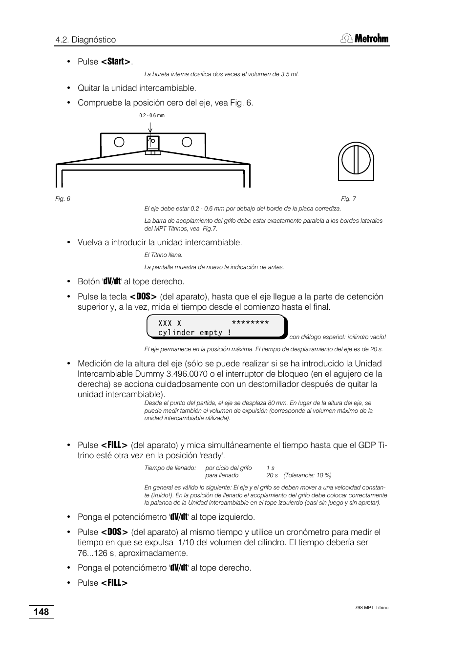 Metrohm 798 MPT Titrino User Manual | Page 152 / 184