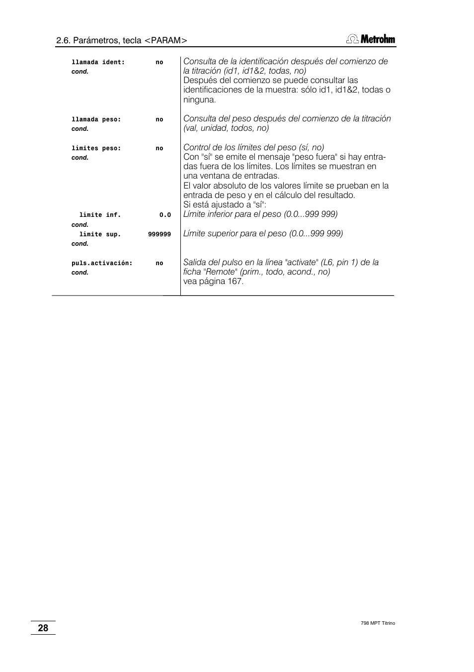 Metrohm 798 MPT Titrino User Manual | Page 32 / 184