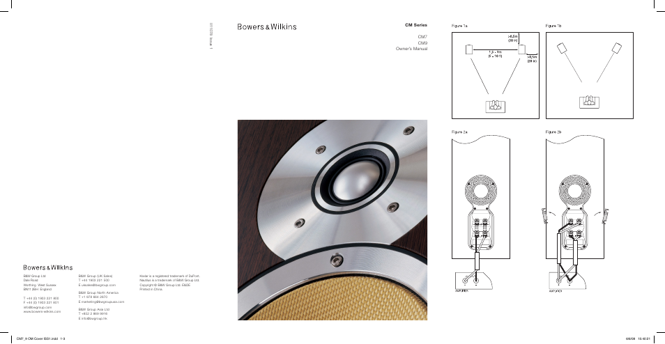 Bowers & Wilkins CM9 User Manual | Page 45 / 45