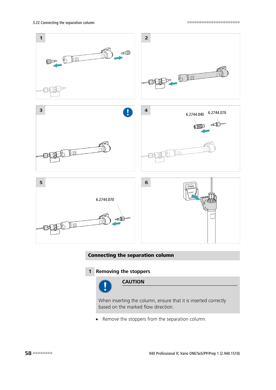 Metrohm 940 Professional IC Vario ONE/SeS/PP/Prep 1 User Manual | Page 68 / 127