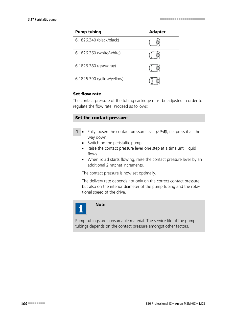 Metrohm 850 Professional IC Anion MSM-HC MCS User Manual | Page 68 / 147