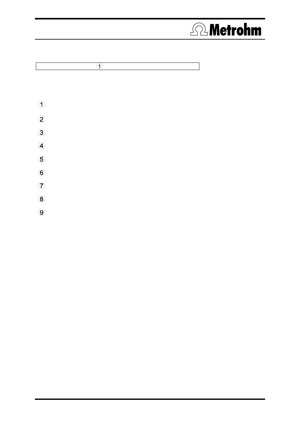 3 cable connections | Metrohm TitrIC 1 User Manual | Page 5 / 16