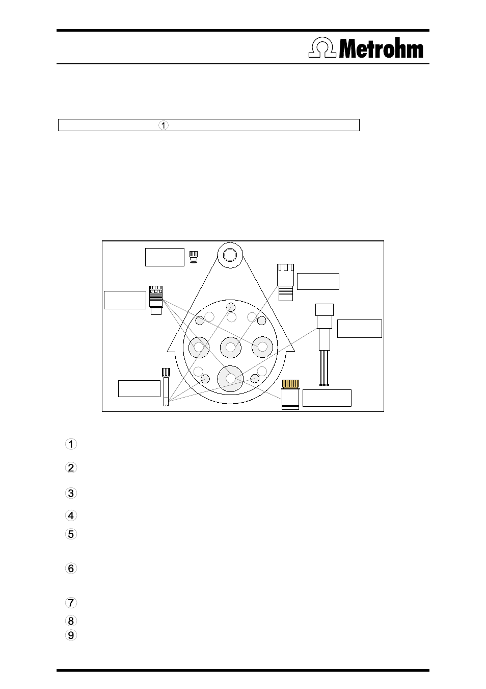 4 tubing connections | Metrohm TitrIC 1 User Manual | Page 7 / 16