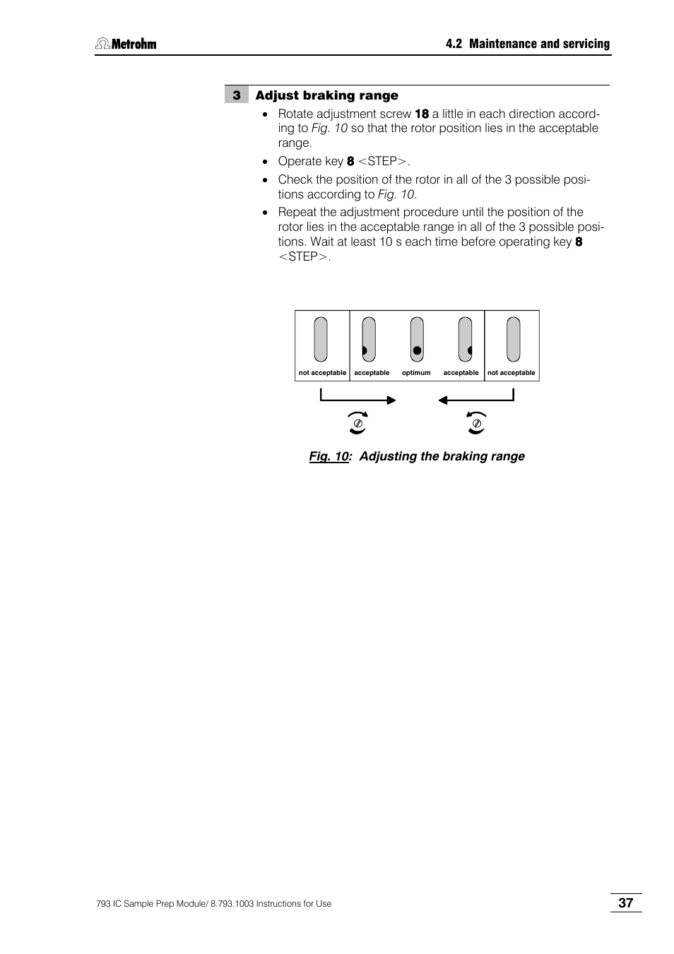 Metrohm 793 IC Sample Preparation Module User Manual | Page 41 / 50