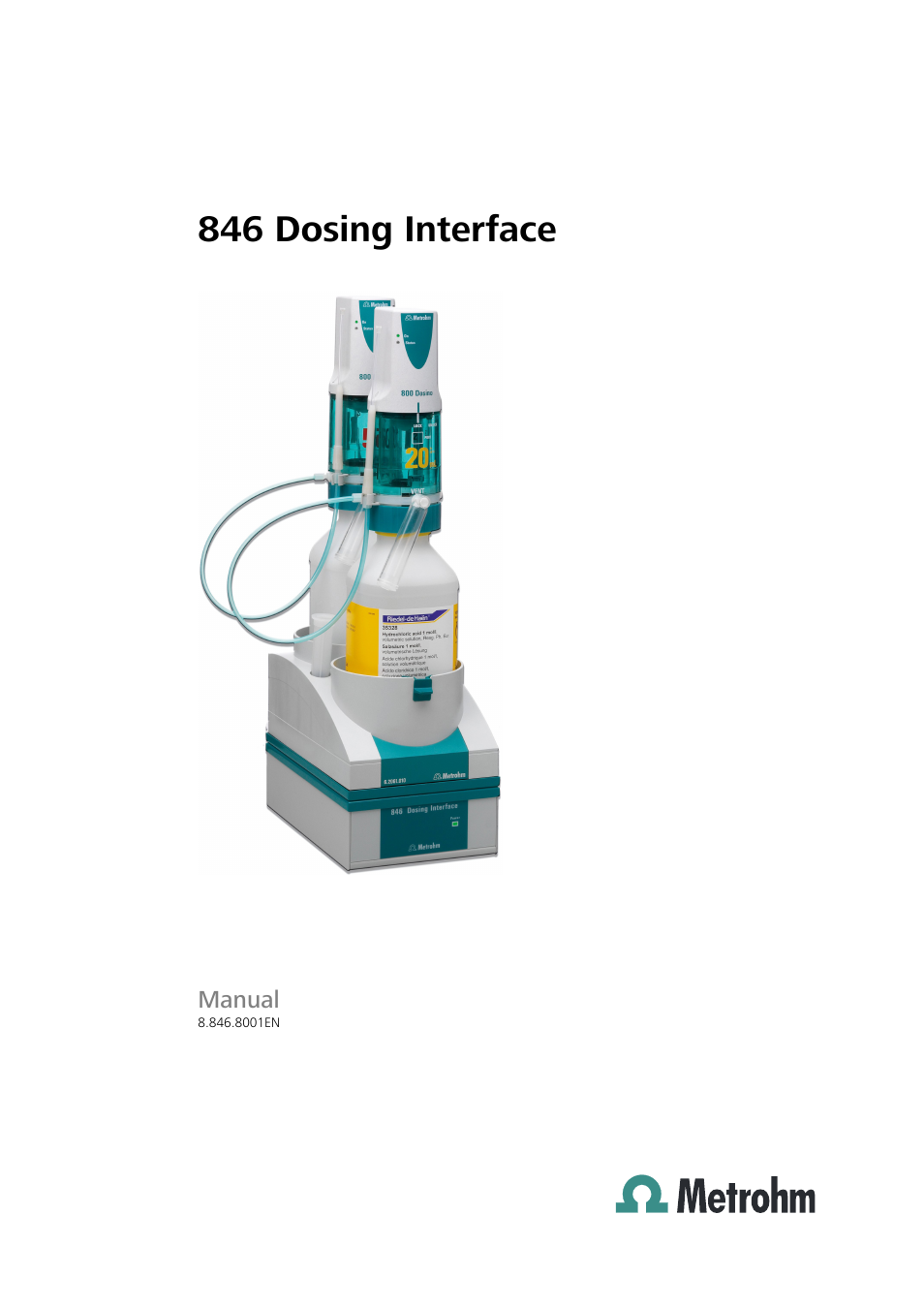 Metrohm 807 Dosing Unit User Manual | 43 pages