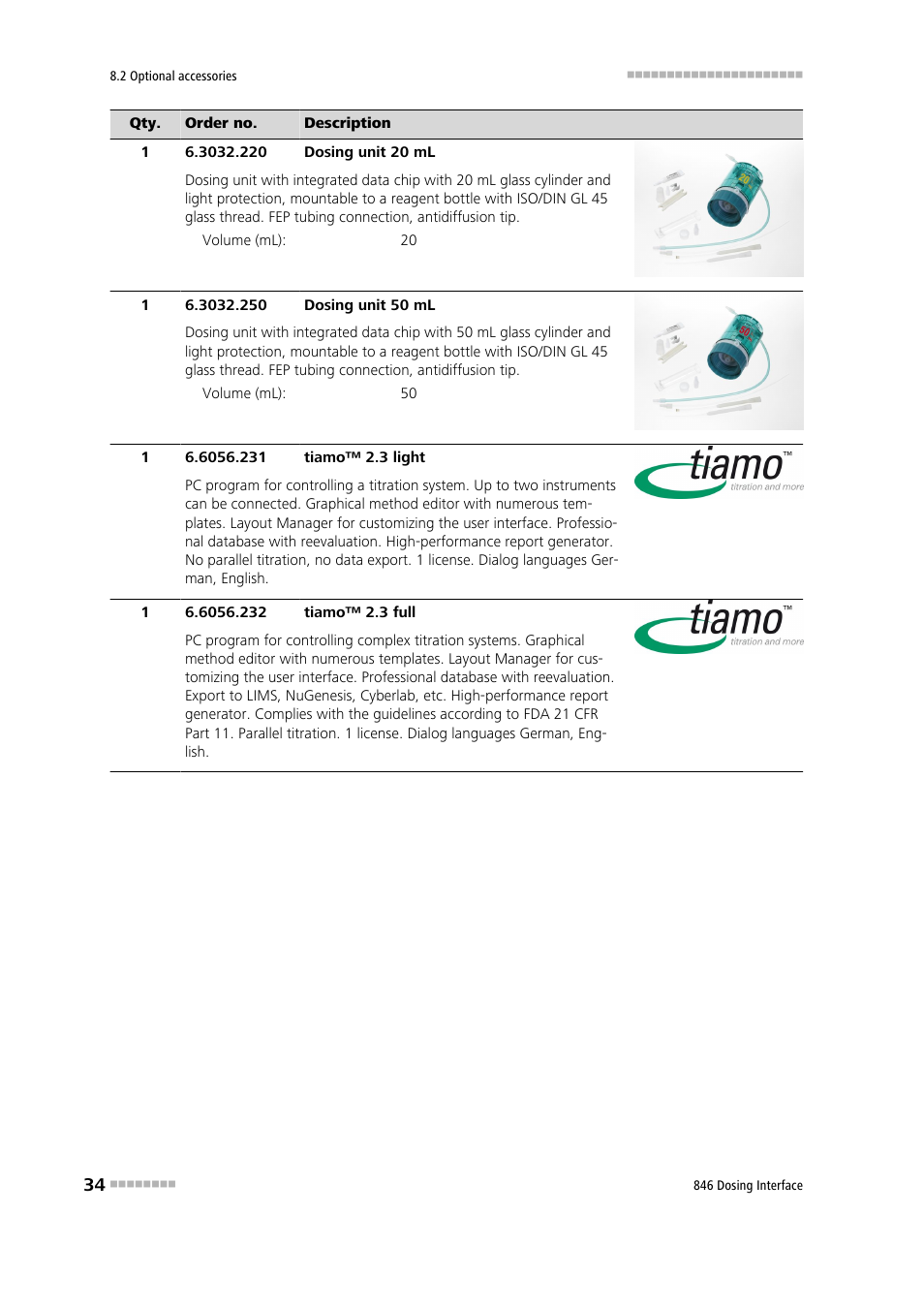 Metrohm 807 Dosing Unit User Manual | Page 42 / 43