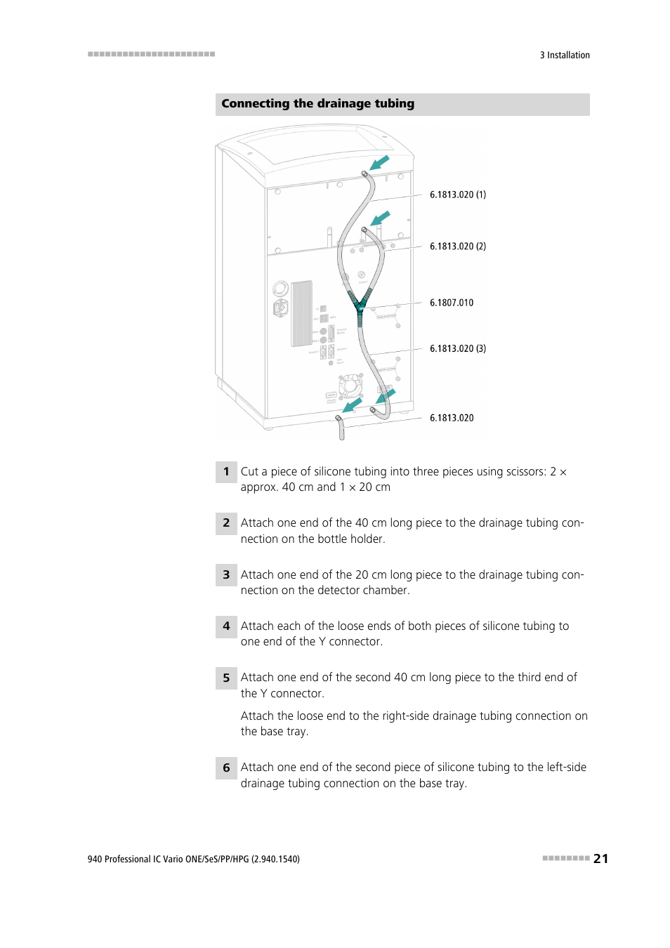 Metrohm 940 Professional IC Vario ONE/SeS/PP/HPG User Manual | Page 31 / 128