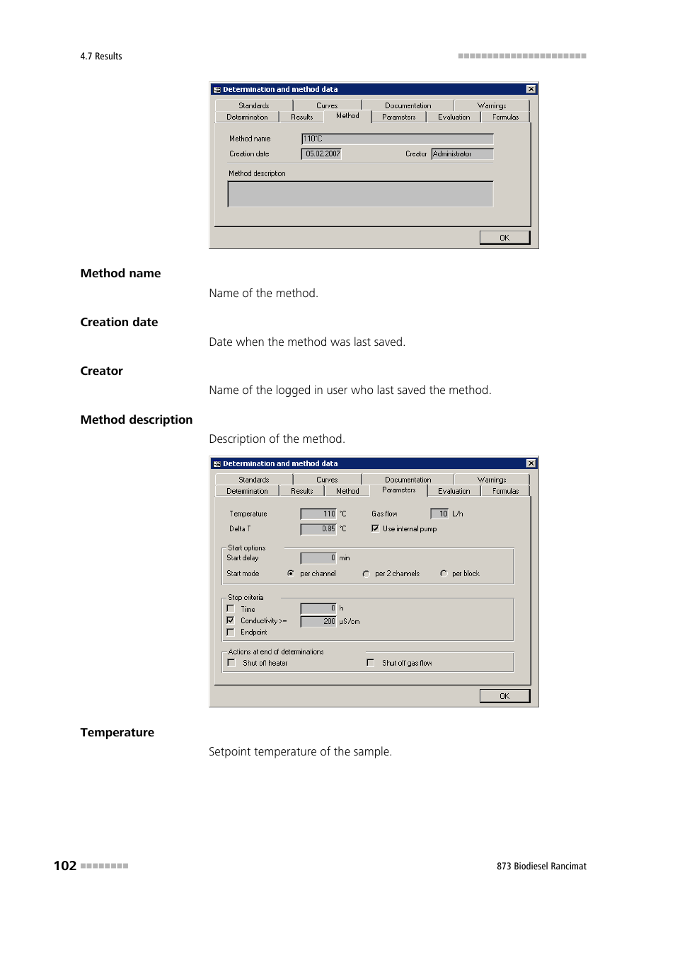 Metrohm 873 Biodiesel Rancimat Manual User Manual | Page 110 / 192
