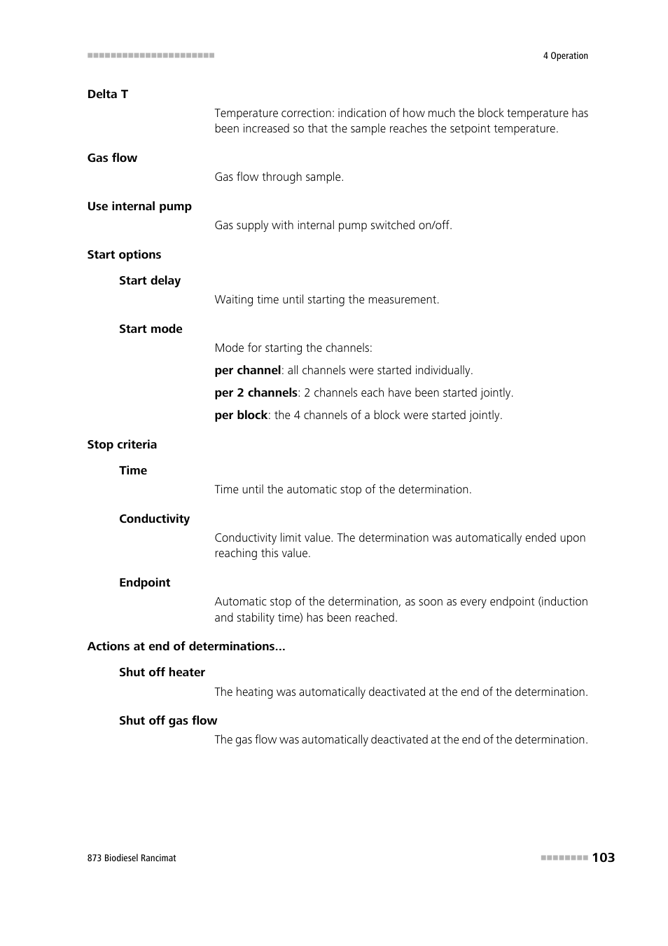 Metrohm 873 Biodiesel Rancimat Manual User Manual | Page 111 / 192