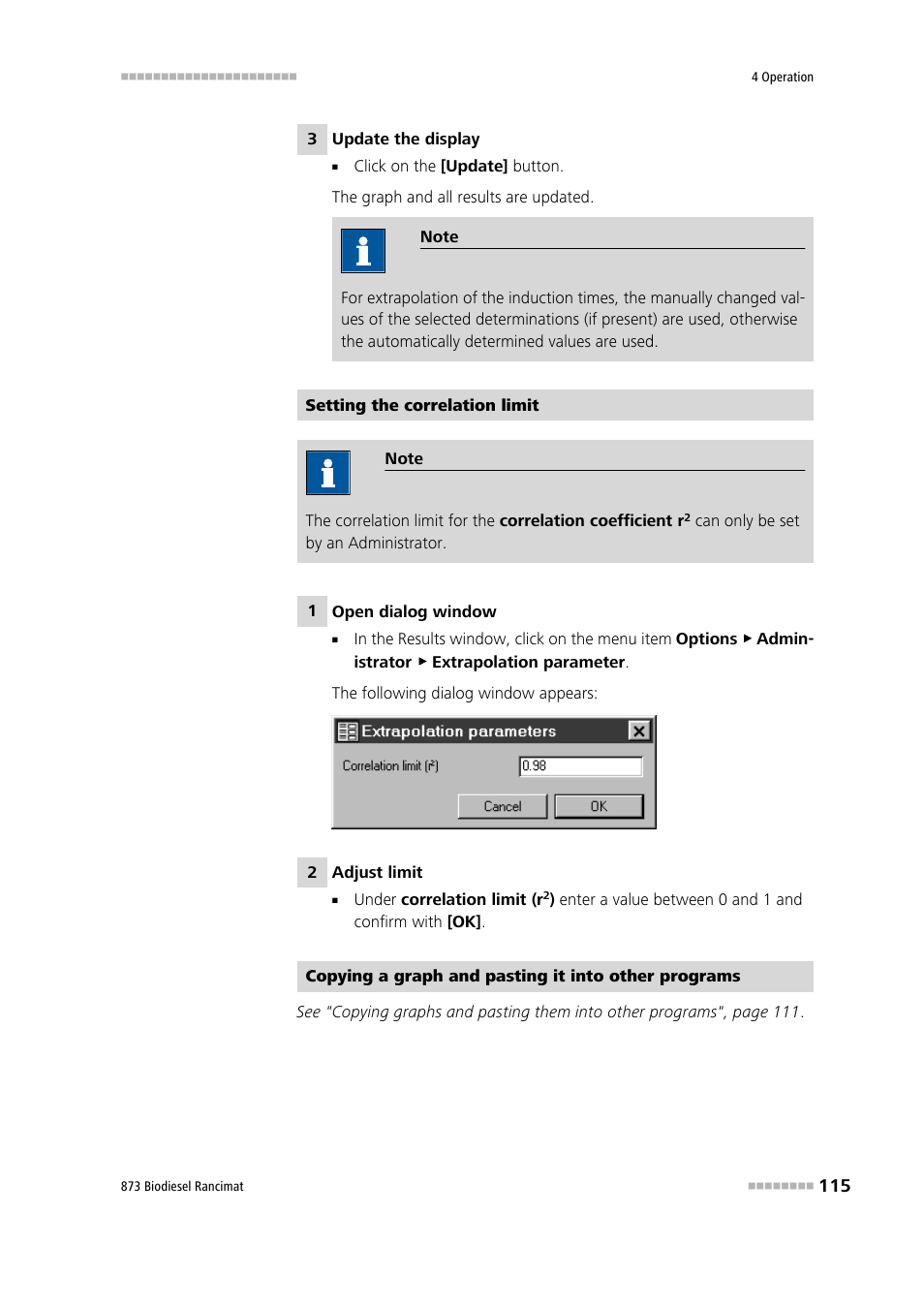 Metrohm 873 Biodiesel Rancimat Manual User Manual | Page 123 / 192