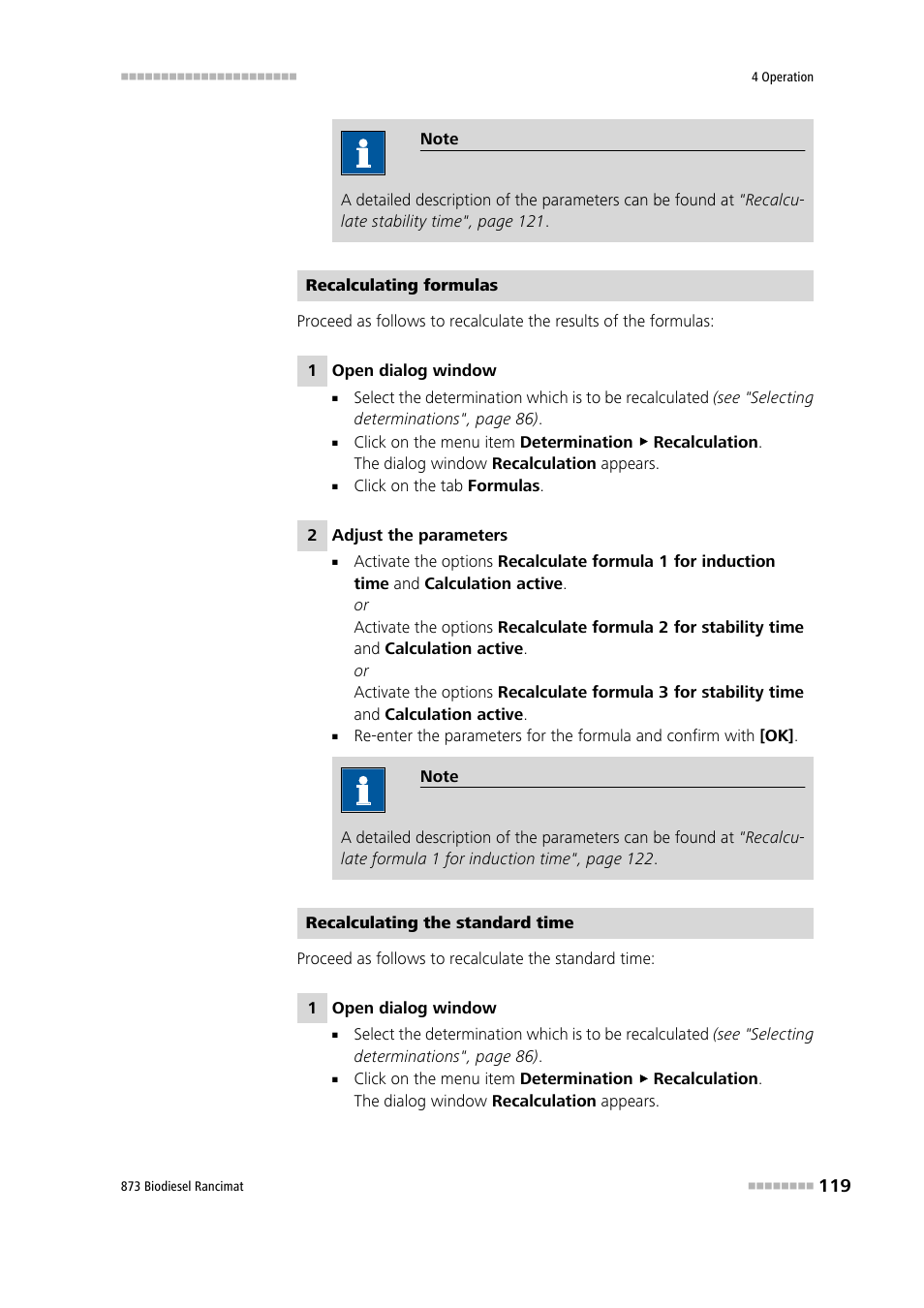 Metrohm 873 Biodiesel Rancimat Manual User Manual | Page 127 / 192