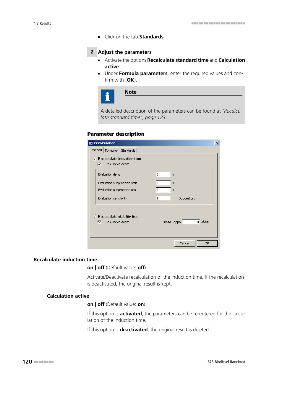 Metrohm 873 Biodiesel Rancimat Manual User Manual | Page 128 / 192