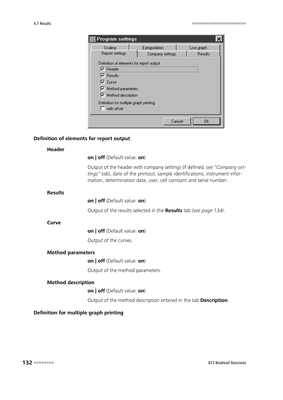 Metrohm 873 Biodiesel Rancimat Manual User Manual | Page 140 / 192