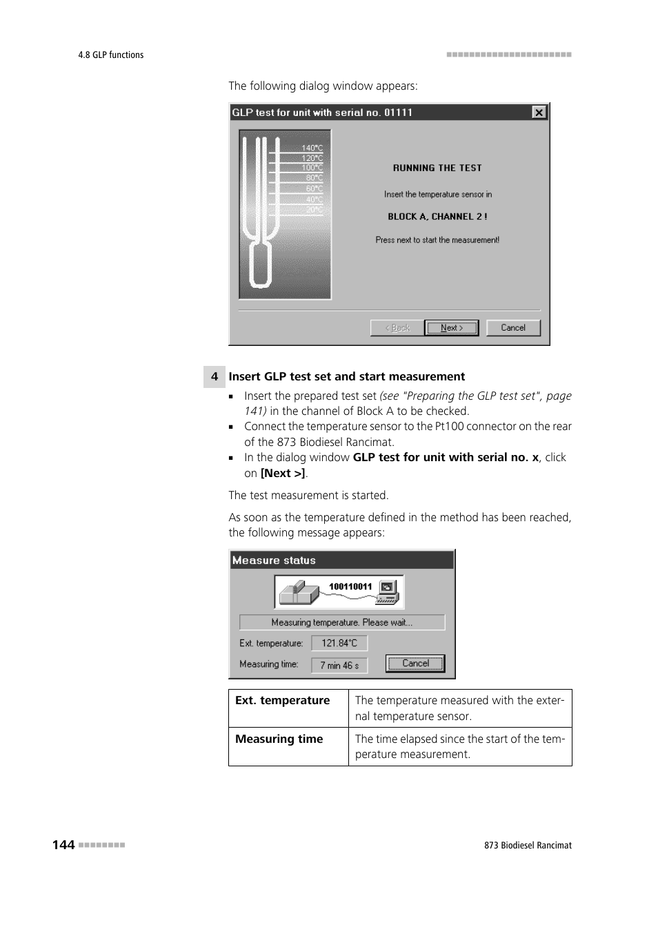 Metrohm 873 Biodiesel Rancimat Manual User Manual | Page 152 / 192