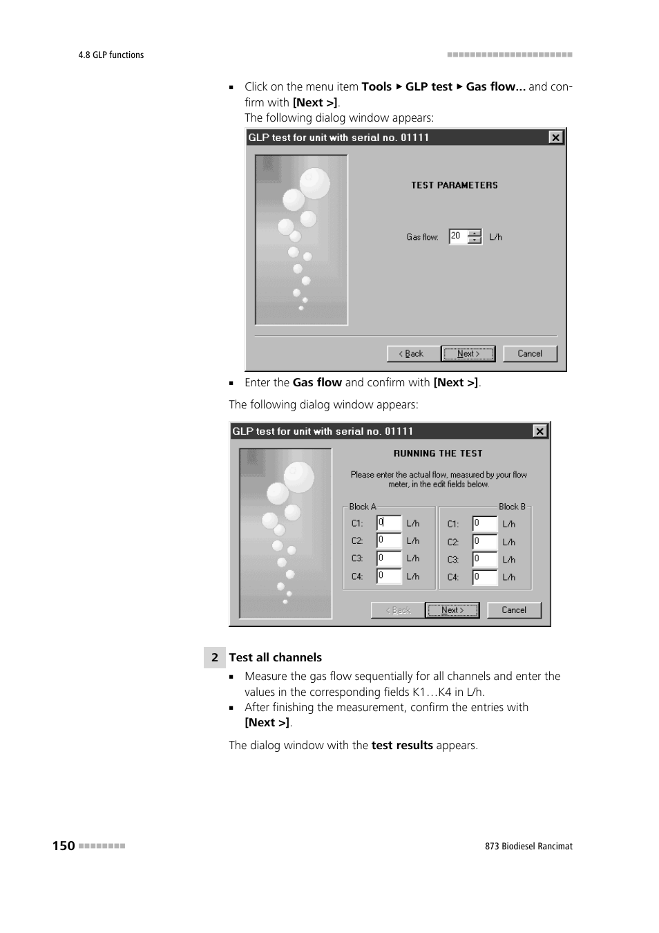 Metrohm 873 Biodiesel Rancimat Manual User Manual | Page 158 / 192