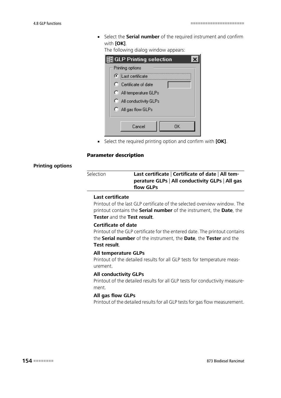 Metrohm 873 Biodiesel Rancimat Manual User Manual | Page 162 / 192