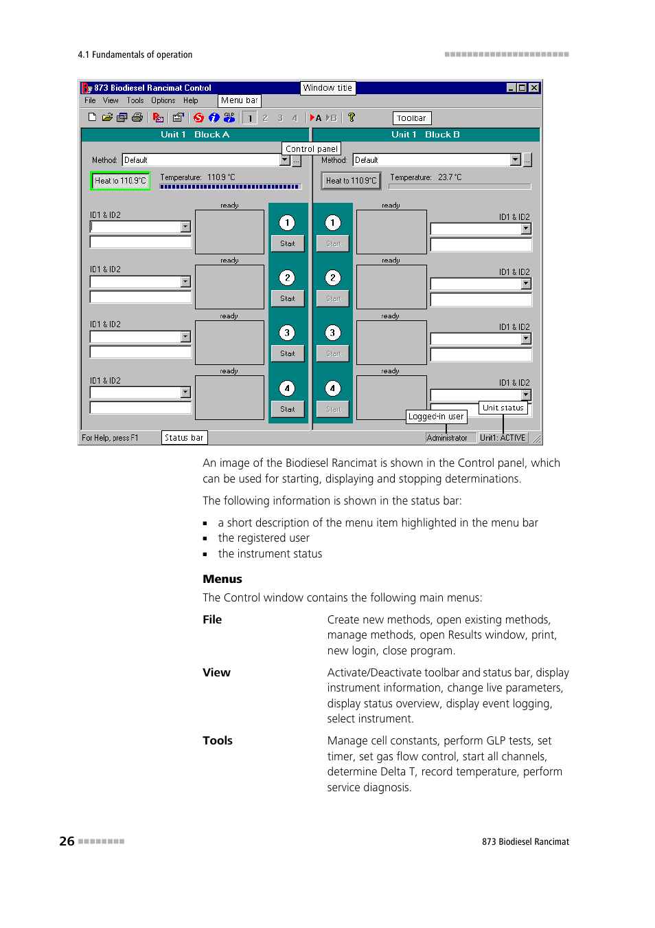 Metrohm 873 Biodiesel Rancimat Manual User Manual | Page 34 / 192