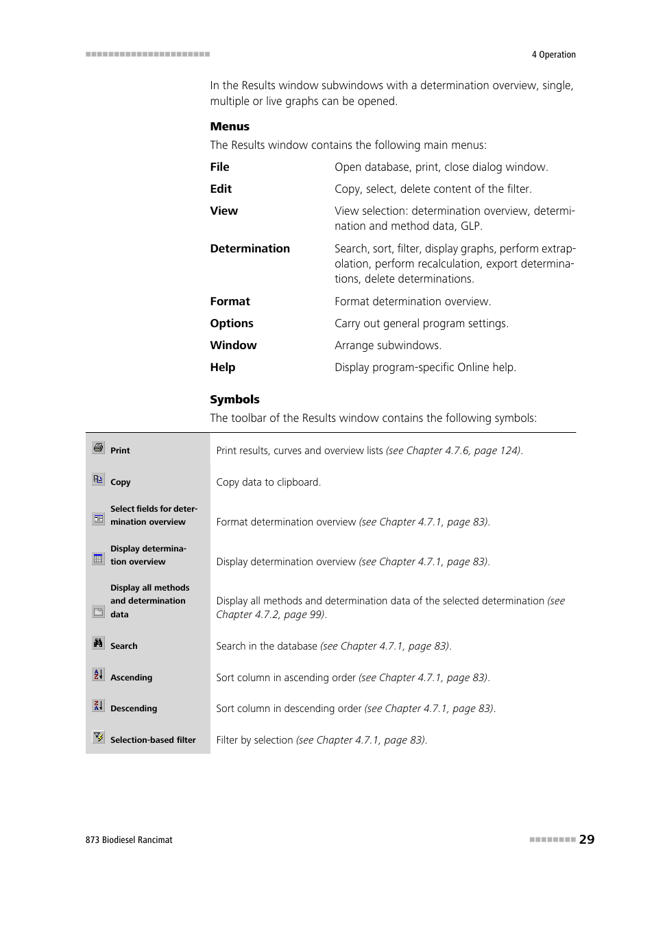 Metrohm 873 Biodiesel Rancimat Manual User Manual | Page 37 / 192