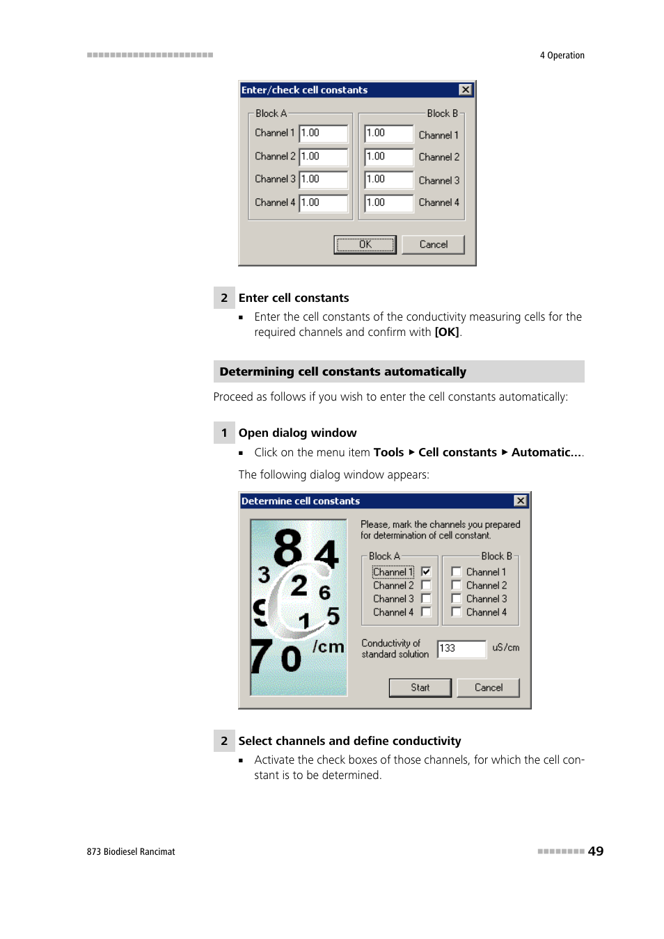 Metrohm 873 Biodiesel Rancimat Manual User Manual | Page 57 / 192