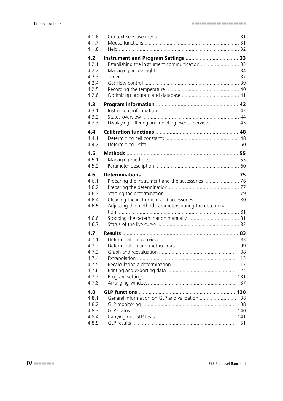 Metrohm 873 Biodiesel Rancimat Manual User Manual | Page 6 / 192