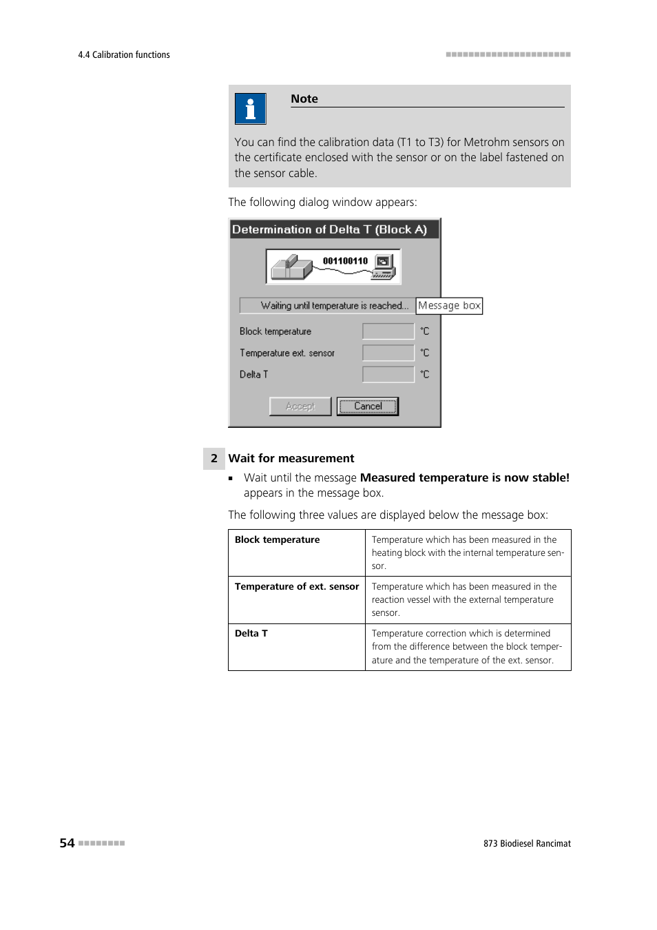 Metrohm 873 Biodiesel Rancimat Manual User Manual | Page 62 / 192