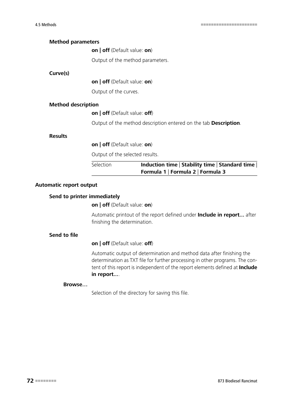 Metrohm 873 Biodiesel Rancimat Manual User Manual | Page 80 / 192