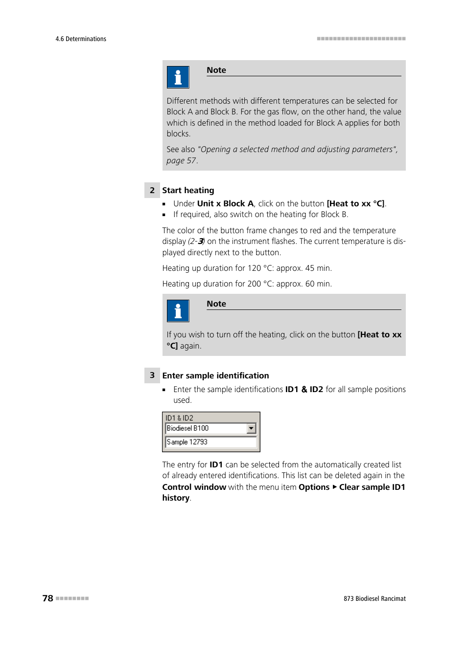 Metrohm 873 Biodiesel Rancimat Manual User Manual | Page 86 / 192