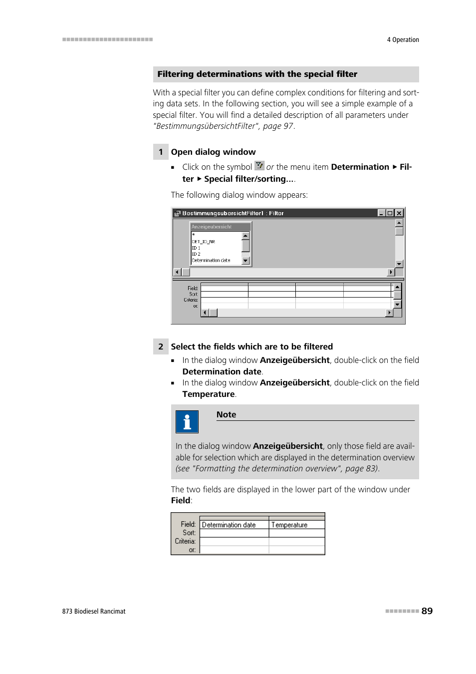 Metrohm 873 Biodiesel Rancimat Manual User Manual | Page 97 / 192