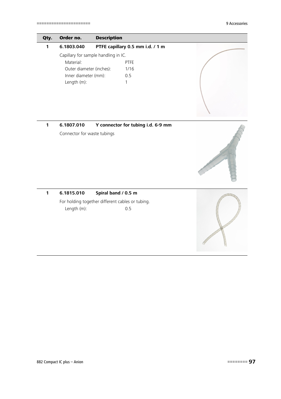 Metrohm 882 Compact IC plus  – Anion User Manual | Page 107 / 118