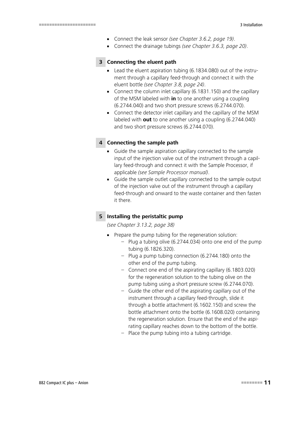 Metrohm 882 Compact IC plus  – Anion User Manual | Page 21 / 118