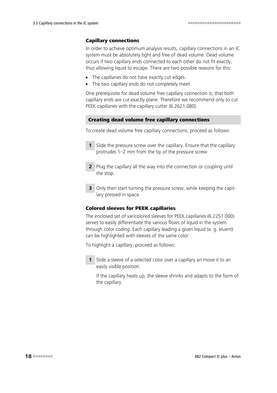 Metrohm 882 Compact IC plus  – Anion User Manual | Page 28 / 118