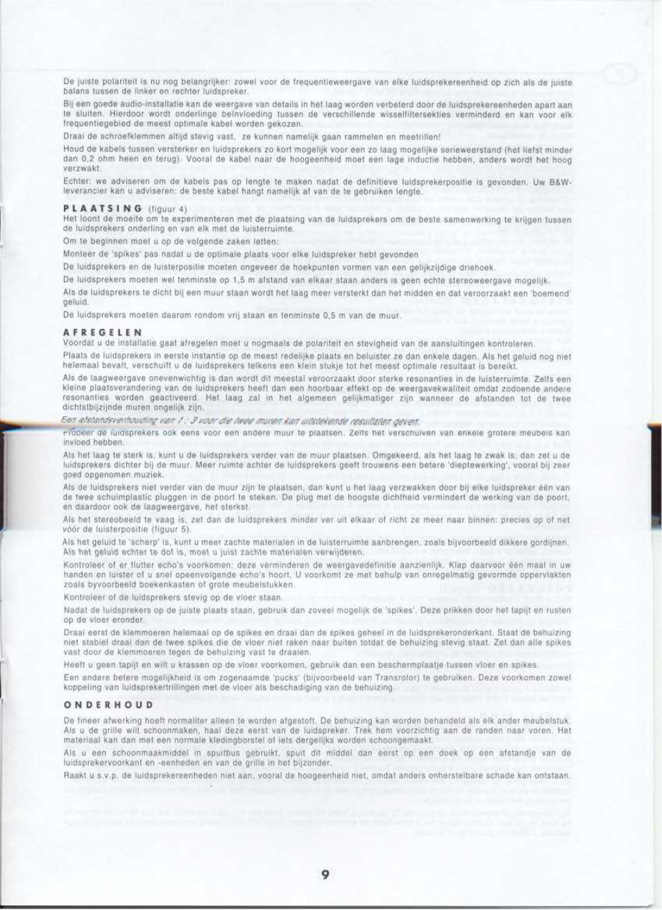 Bowers & Wilkins DM603 User Manual | Page 11 / 15