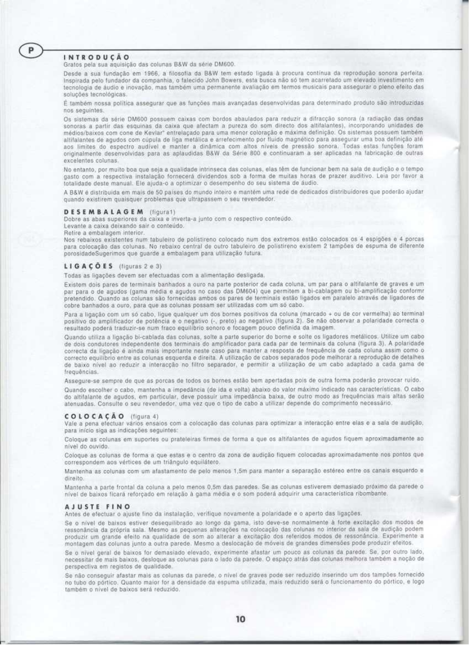 Bowers & Wilkins DM603 User Manual | Page 12 / 15