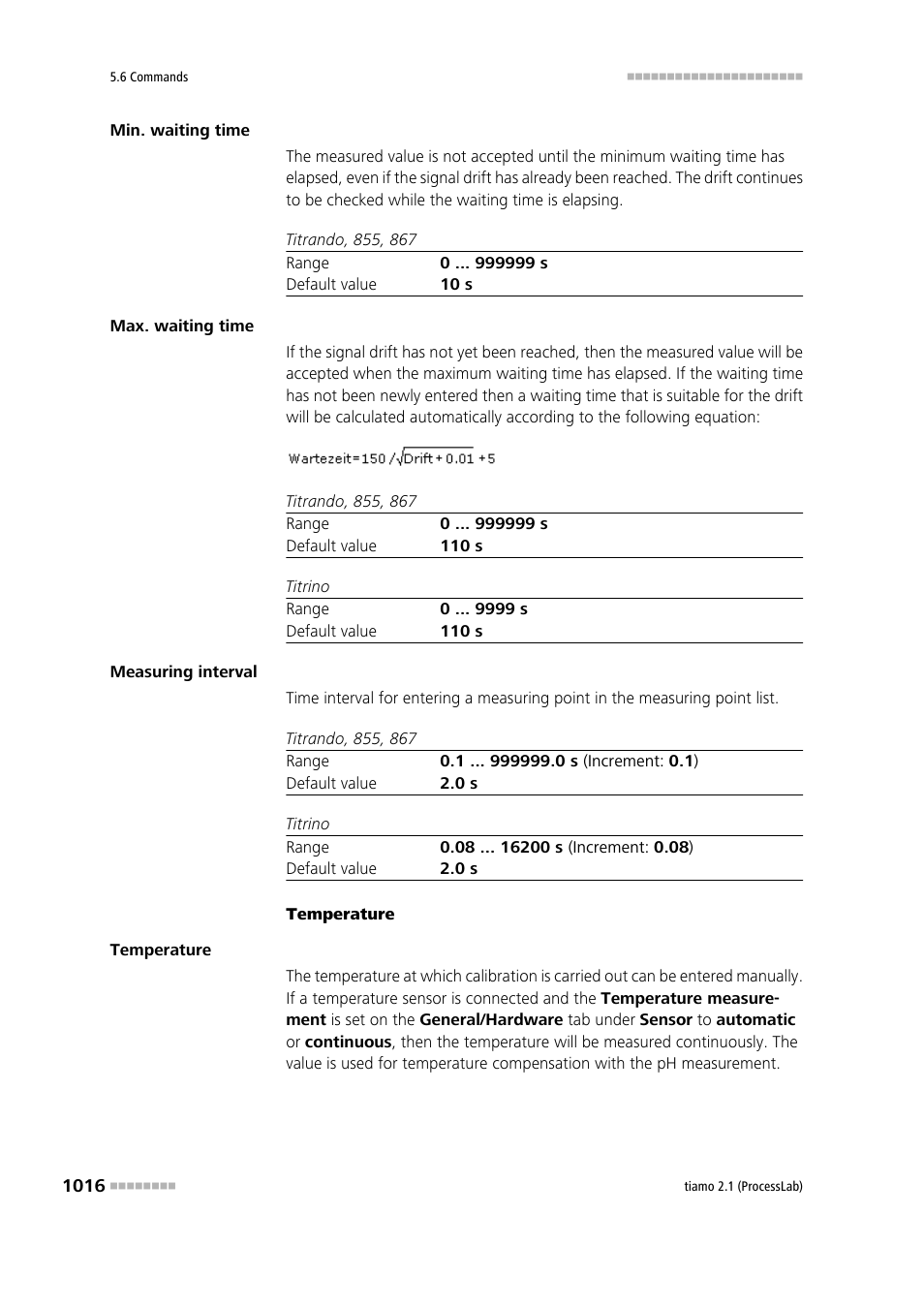 Metrohm tiamo 2.1 (ProcessLab) User Manual | Page 1032 / 1602