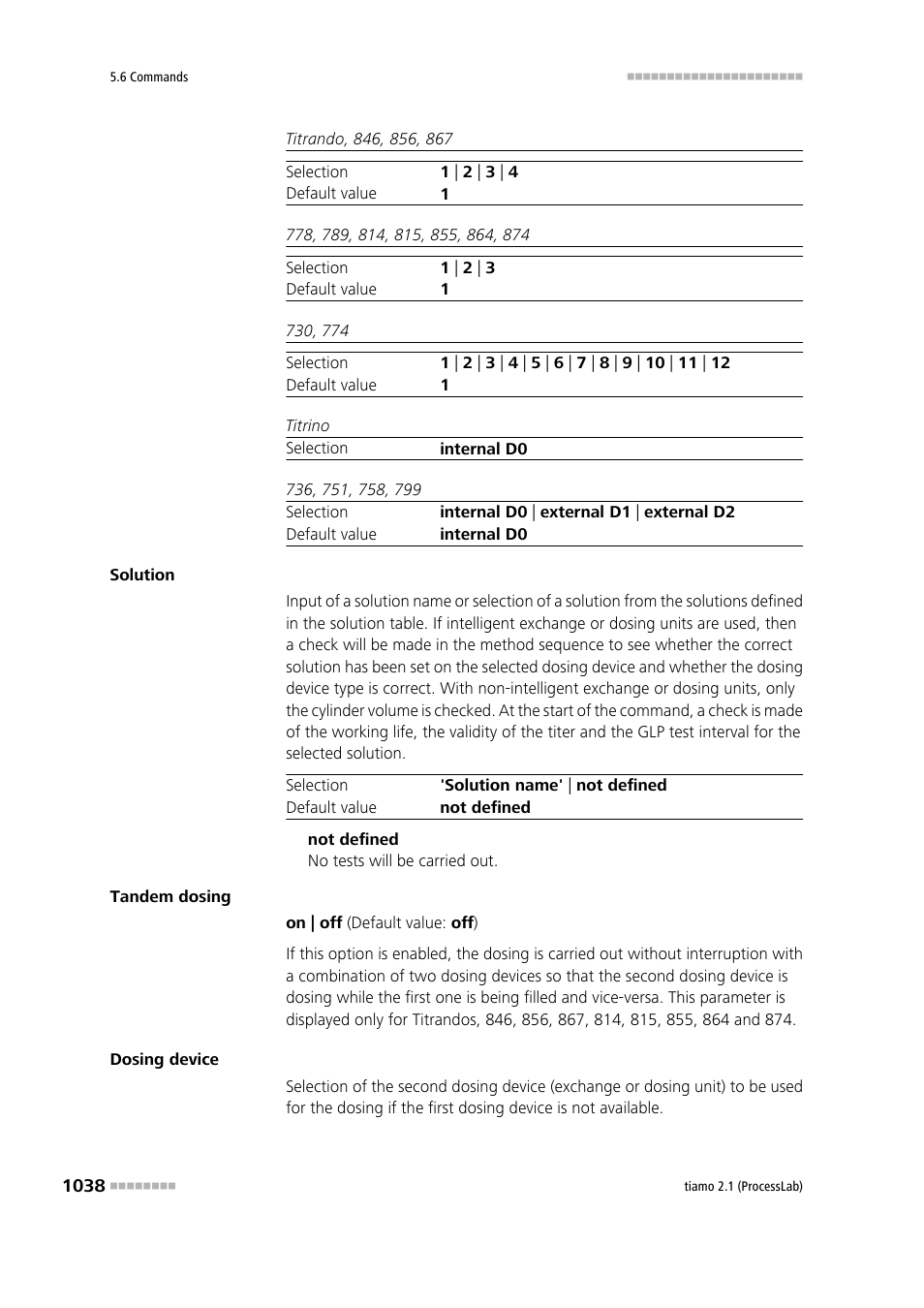 Metrohm tiamo 2.1 (ProcessLab) User Manual | Page 1054 / 1602