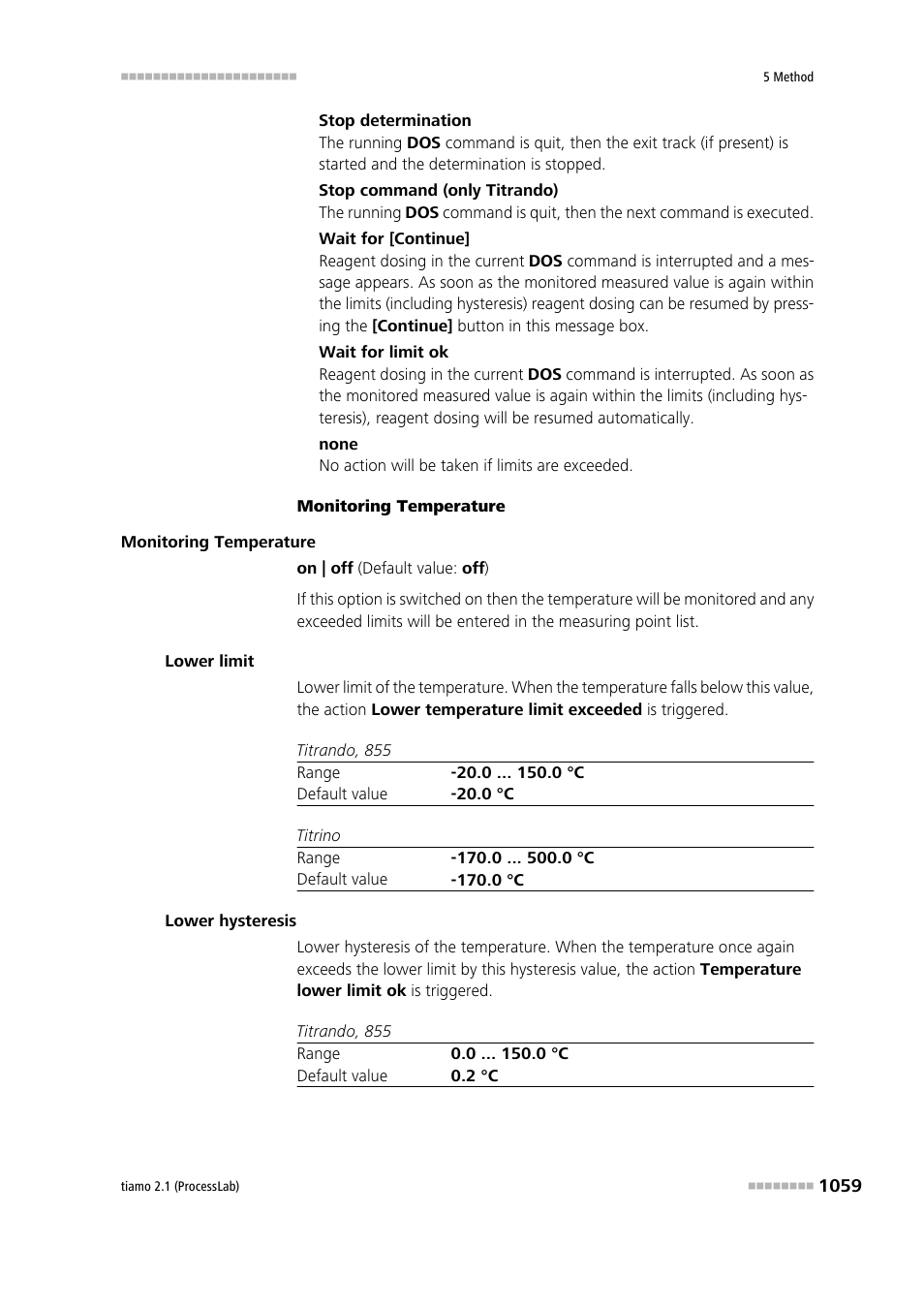 Metrohm tiamo 2.1 (ProcessLab) User Manual | Page 1075 / 1602