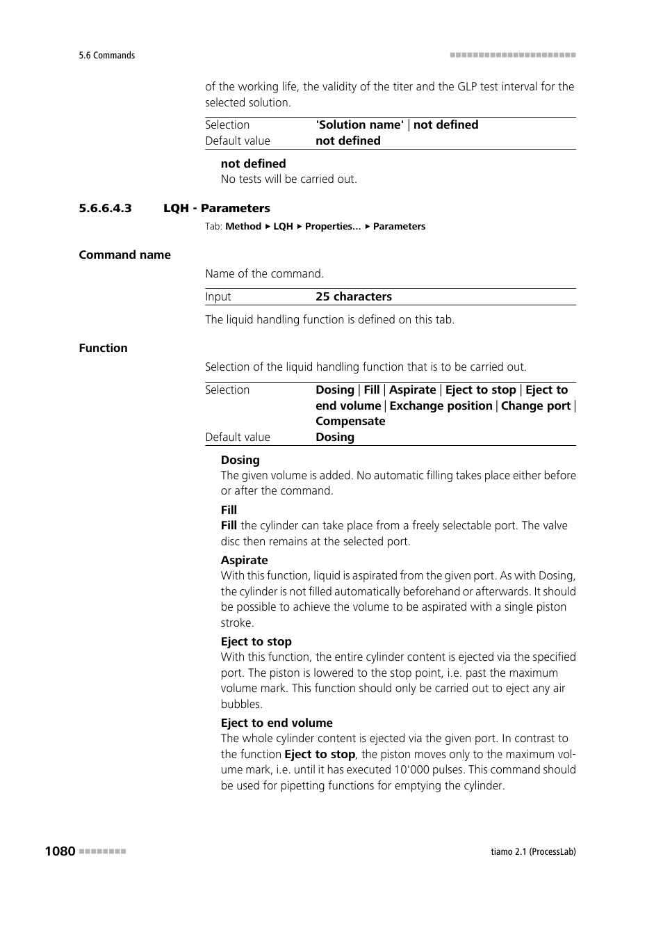 3 lqh - parameters | Metrohm tiamo 2.1 (ProcessLab) User Manual | Page 1096 / 1602