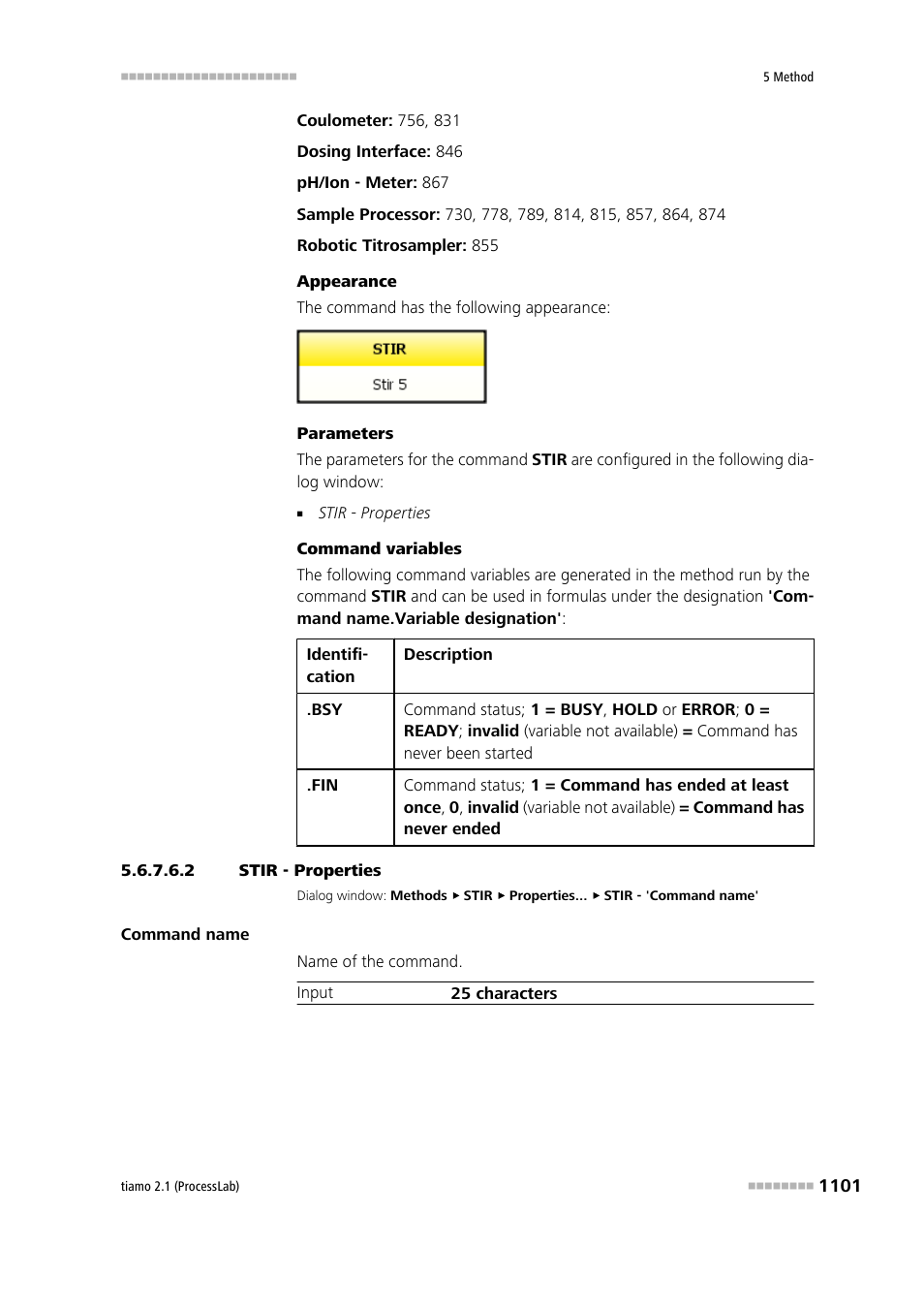 2 stir - properties | Metrohm tiamo 2.1 (ProcessLab) User Manual | Page 1117 / 1602