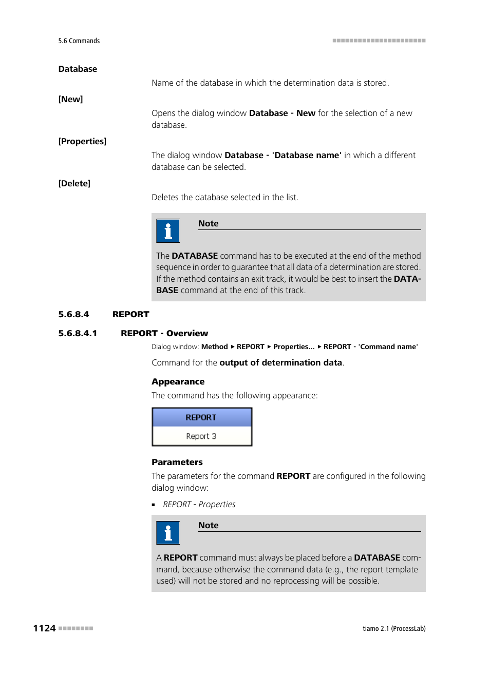 4 report, 1 report - overview, Report | Report - overview | Metrohm tiamo 2.1 (ProcessLab) User Manual | Page 1140 / 1602