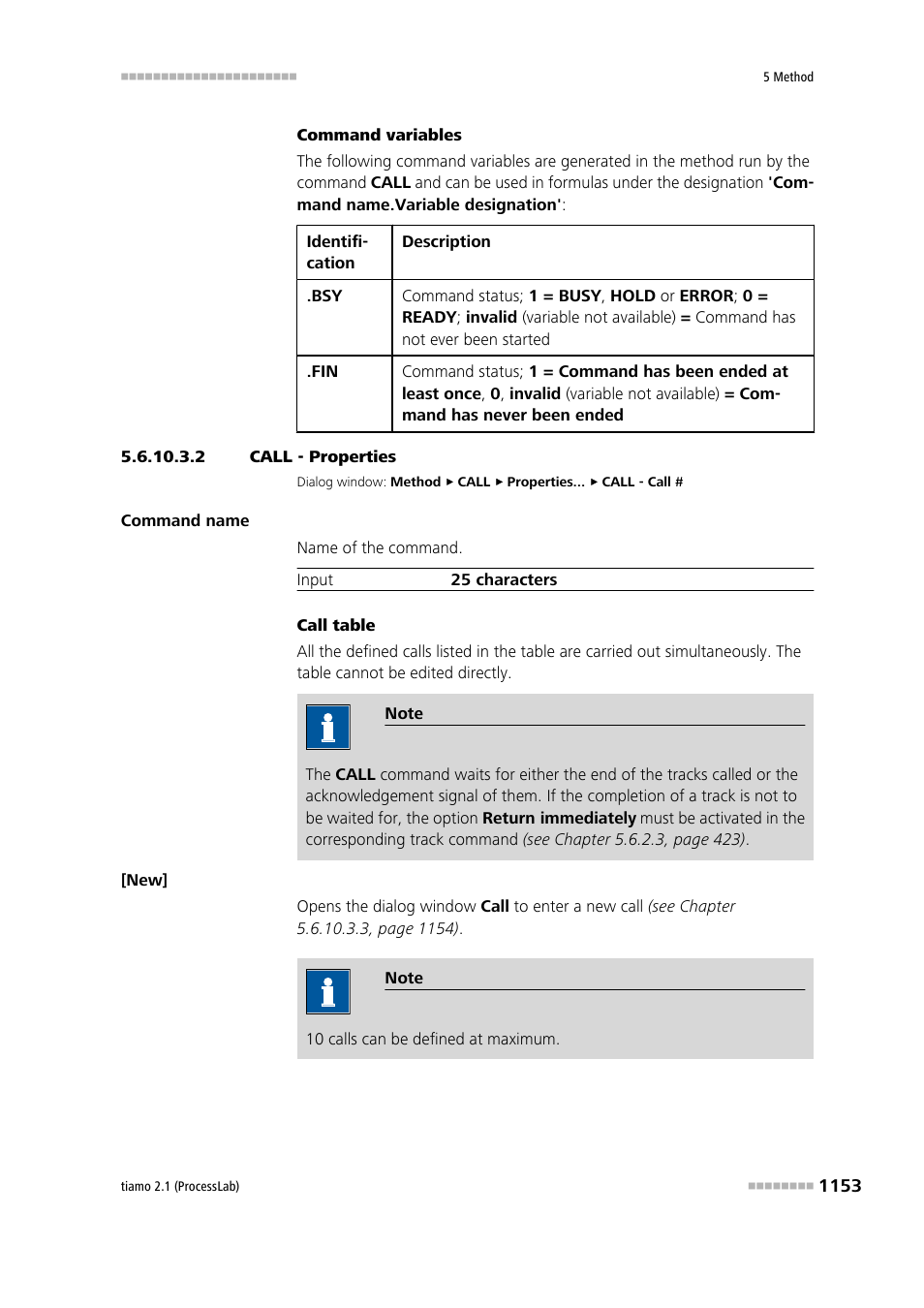 2 call - properties | Metrohm tiamo 2.1 (ProcessLab) User Manual | Page 1169 / 1602