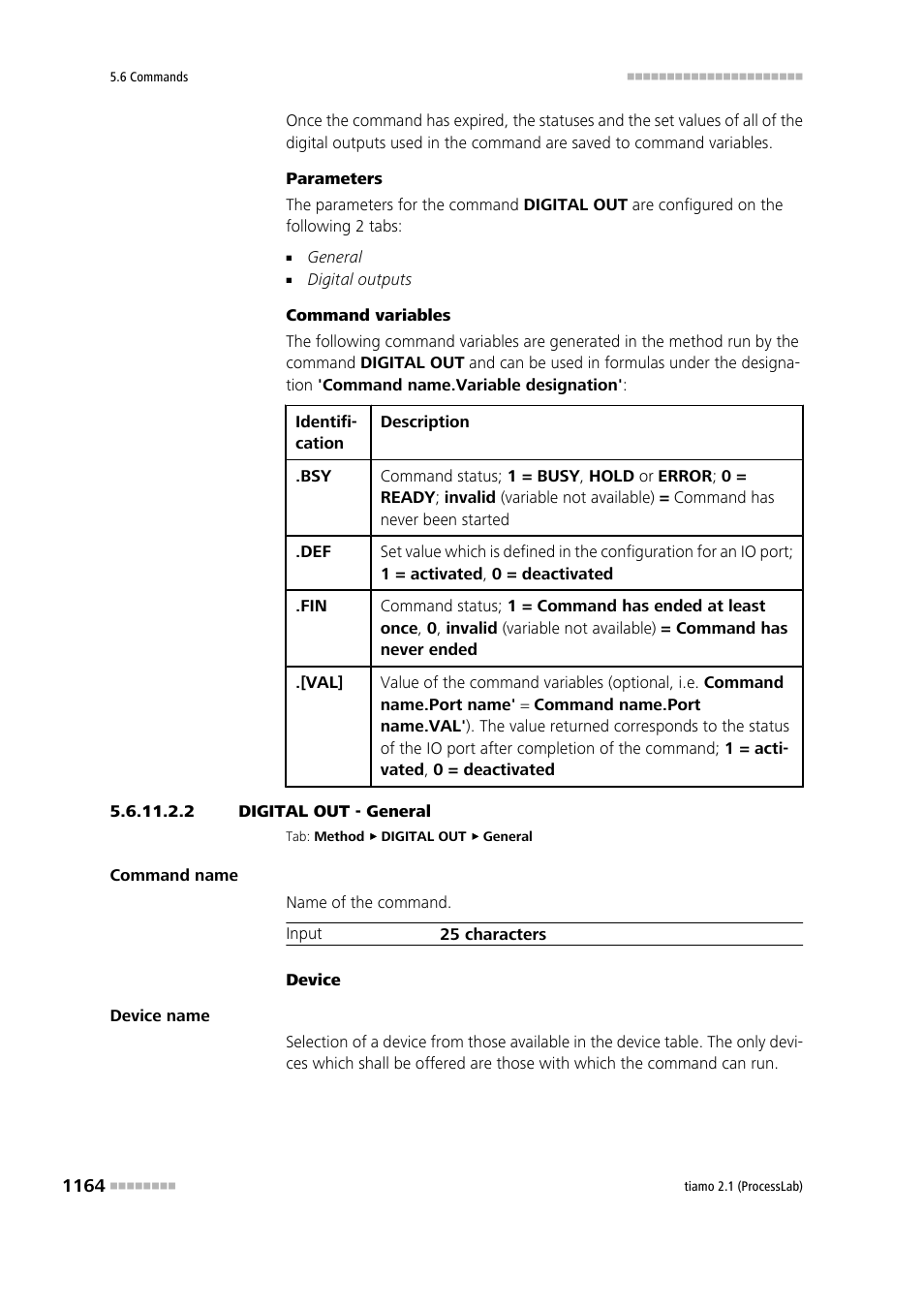2 digital out - general | Metrohm tiamo 2.1 (ProcessLab) User Manual | Page 1180 / 1602