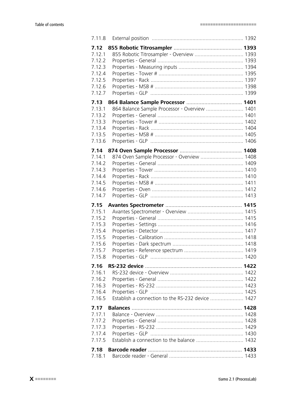 Metrohm tiamo 2.1 (ProcessLab) User Manual | Page 12 / 1602