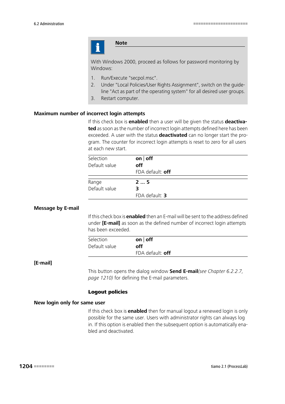 Metrohm tiamo 2.1 (ProcessLab) User Manual | Page 1220 / 1602