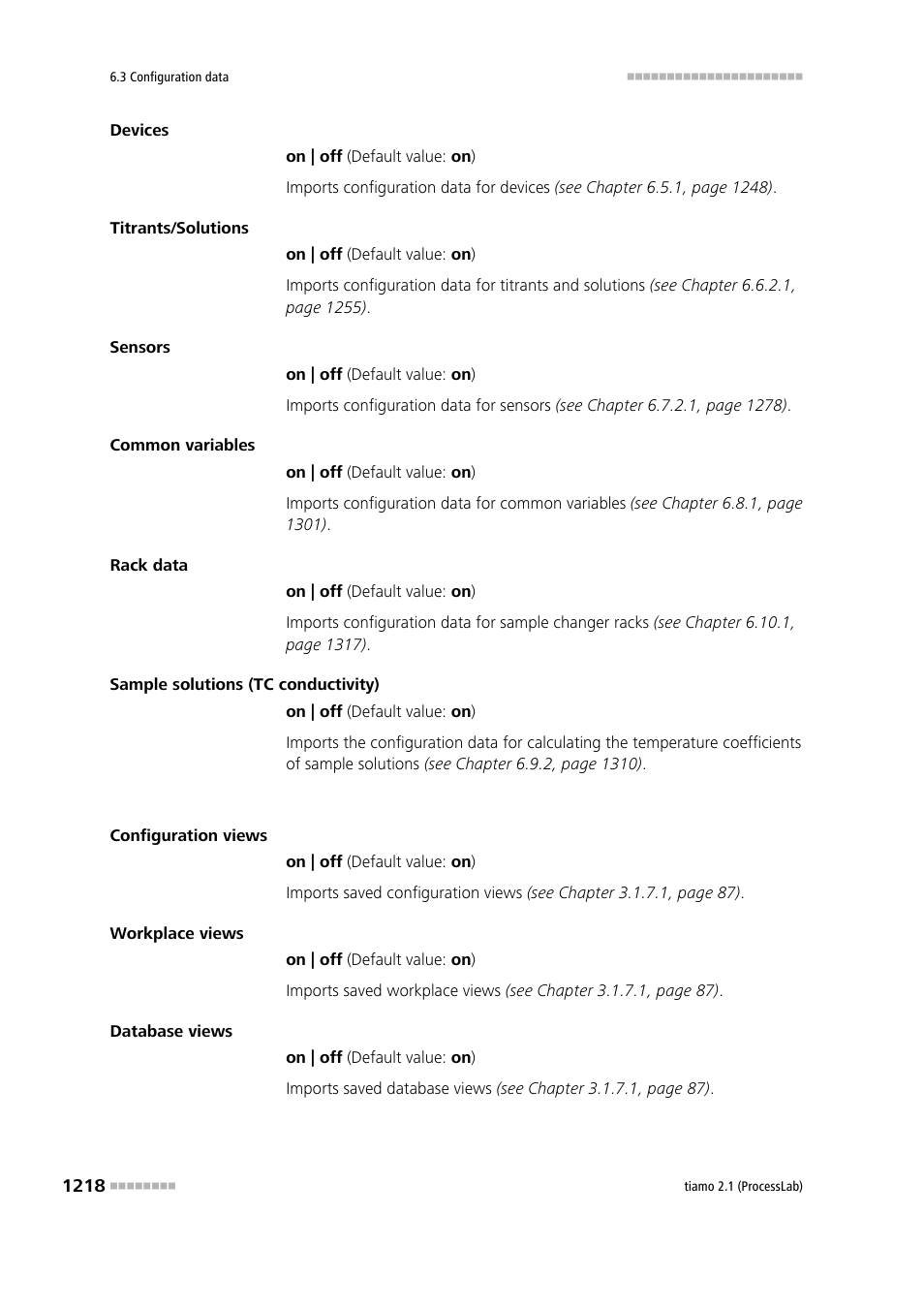 Metrohm tiamo 2.1 (ProcessLab) User Manual | Page 1234 / 1602