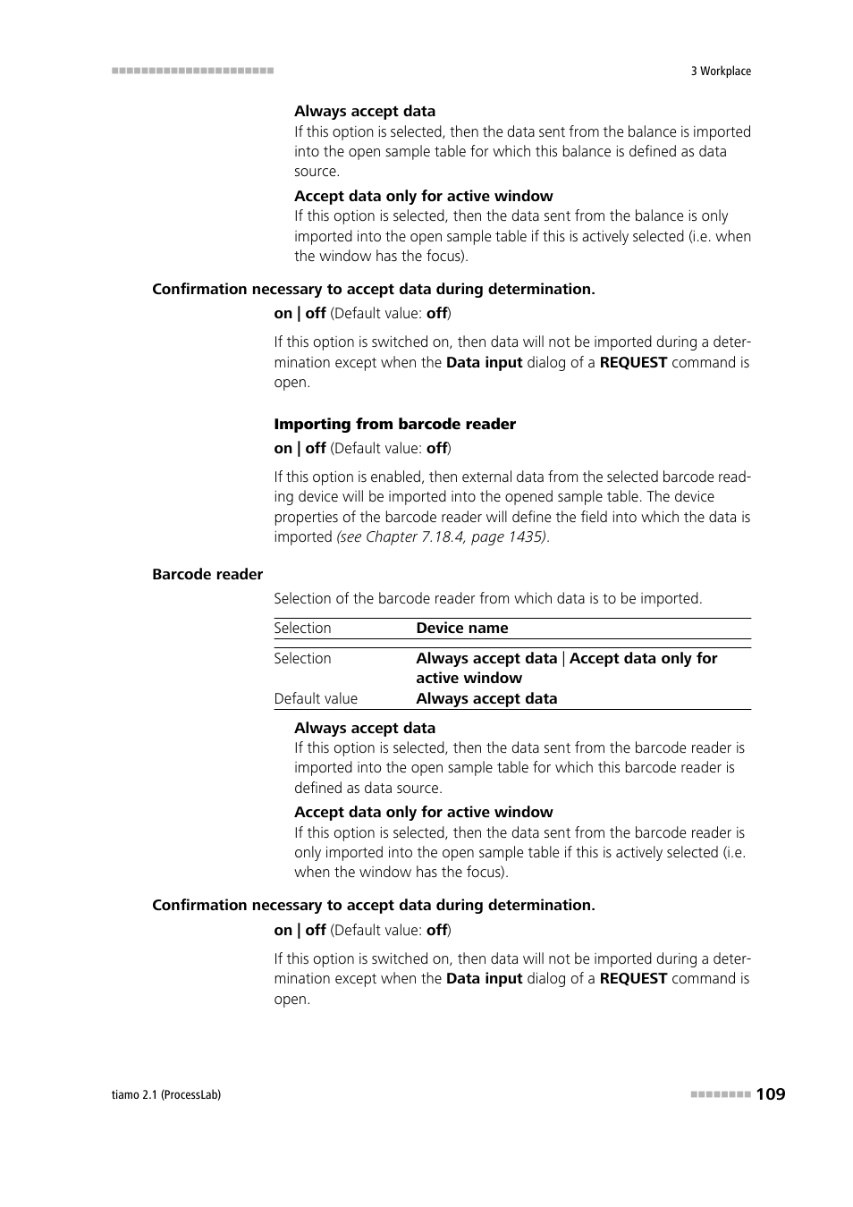 Metrohm tiamo 2.1 (ProcessLab) User Manual | Page 125 / 1602