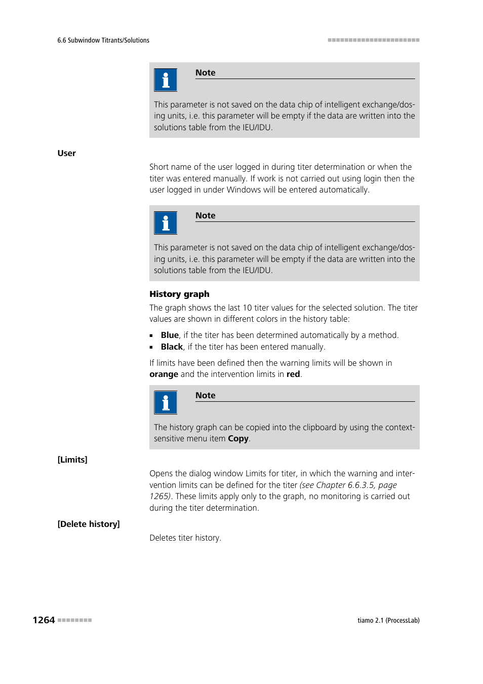Metrohm tiamo 2.1 (ProcessLab) User Manual | Page 1280 / 1602