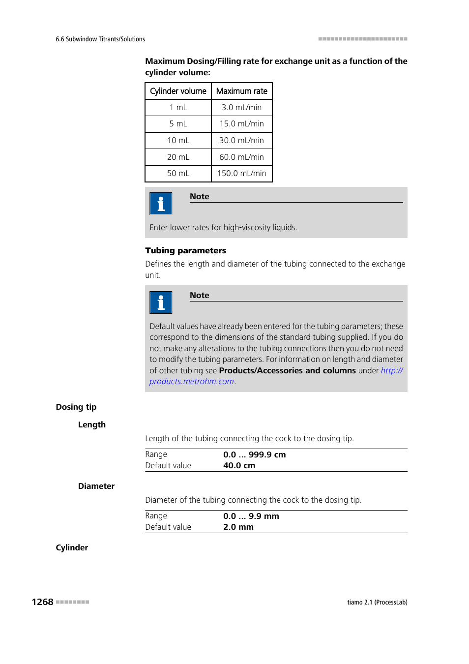 Metrohm tiamo 2.1 (ProcessLab) User Manual | Page 1284 / 1602