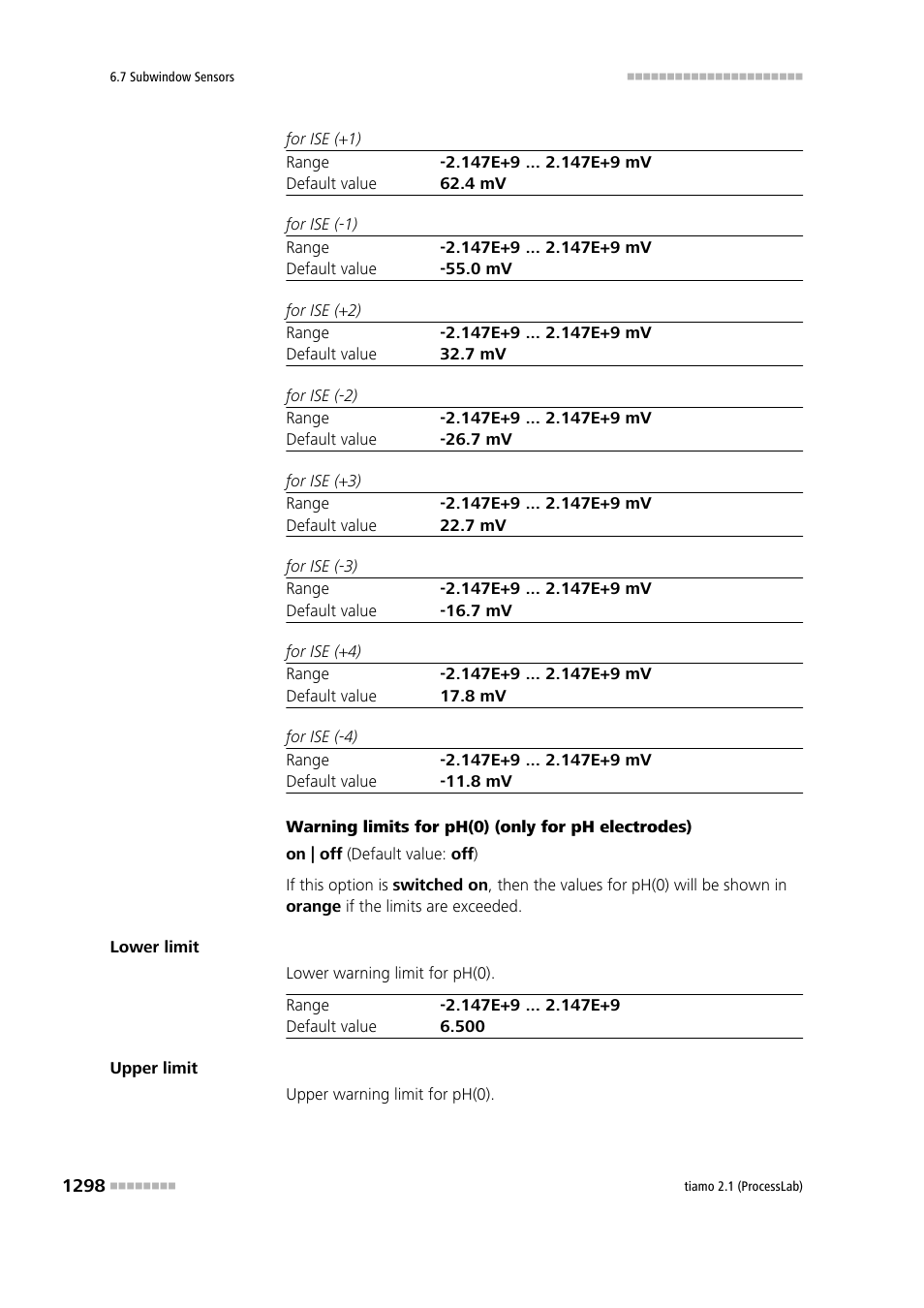 Metrohm tiamo 2.1 (ProcessLab) User Manual | Page 1314 / 1602