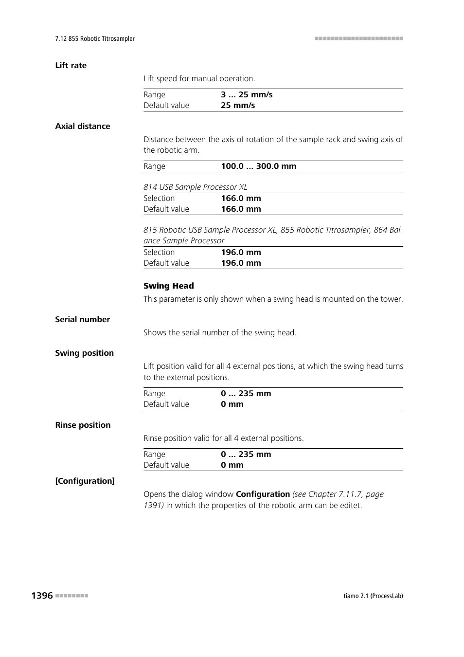 Metrohm tiamo 2.1 (ProcessLab) User Manual | Page 1412 / 1602